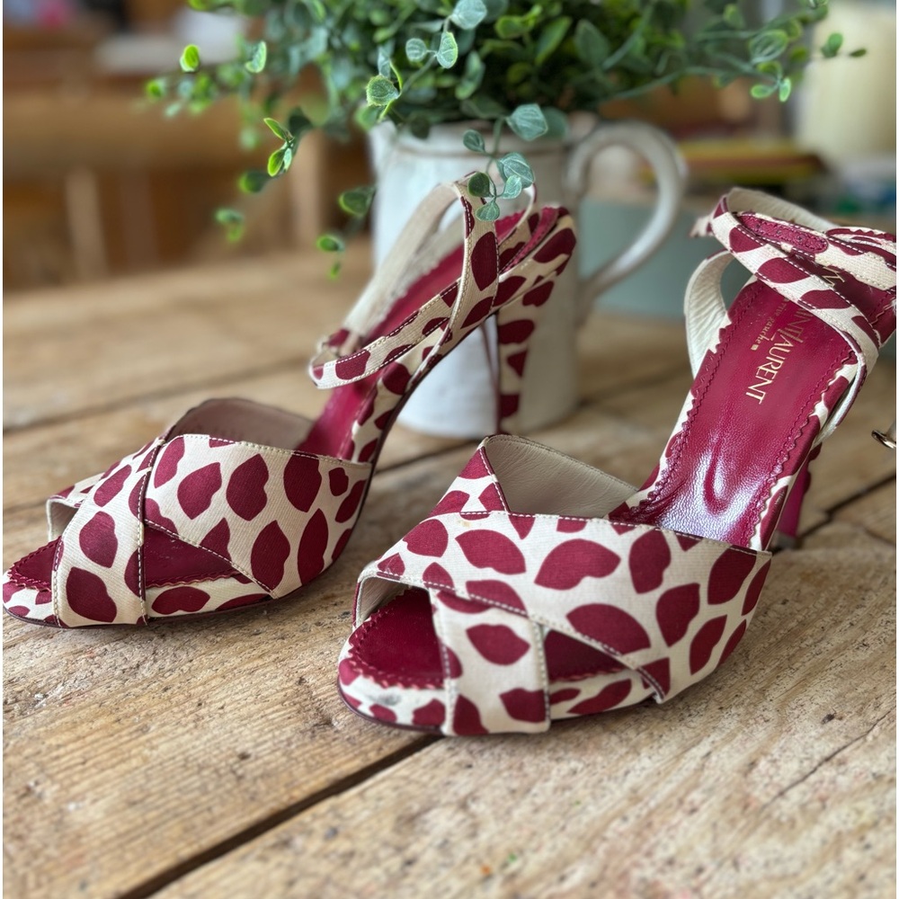 Yves Saint Laurent, Rive Gauche- never worn stiletto heel size 38